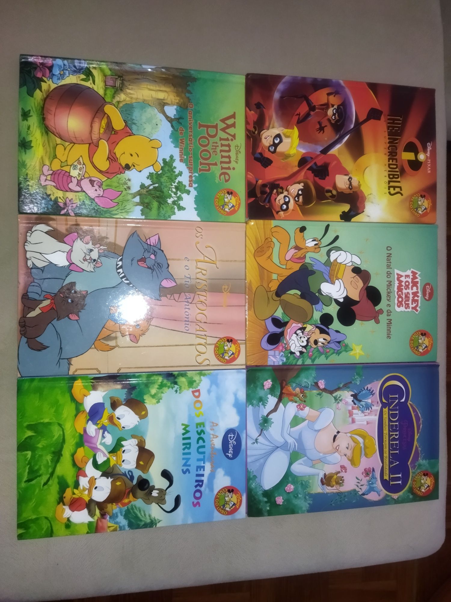 Livros Disney 6 por 4€