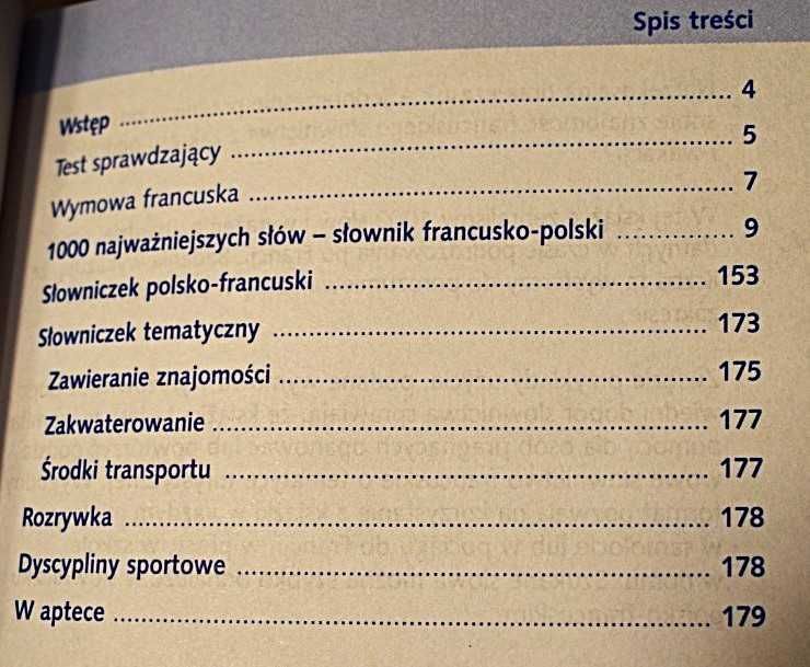 1000 najważniejszych słów w języku ,francuskim