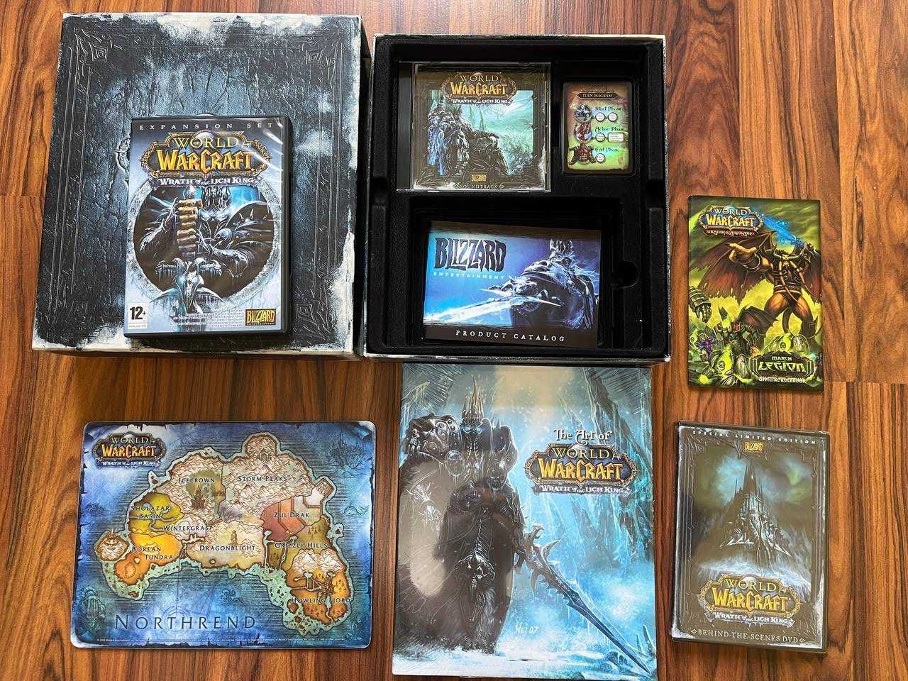 World of Warcraft Wrath of the Lich King коллекционное издание