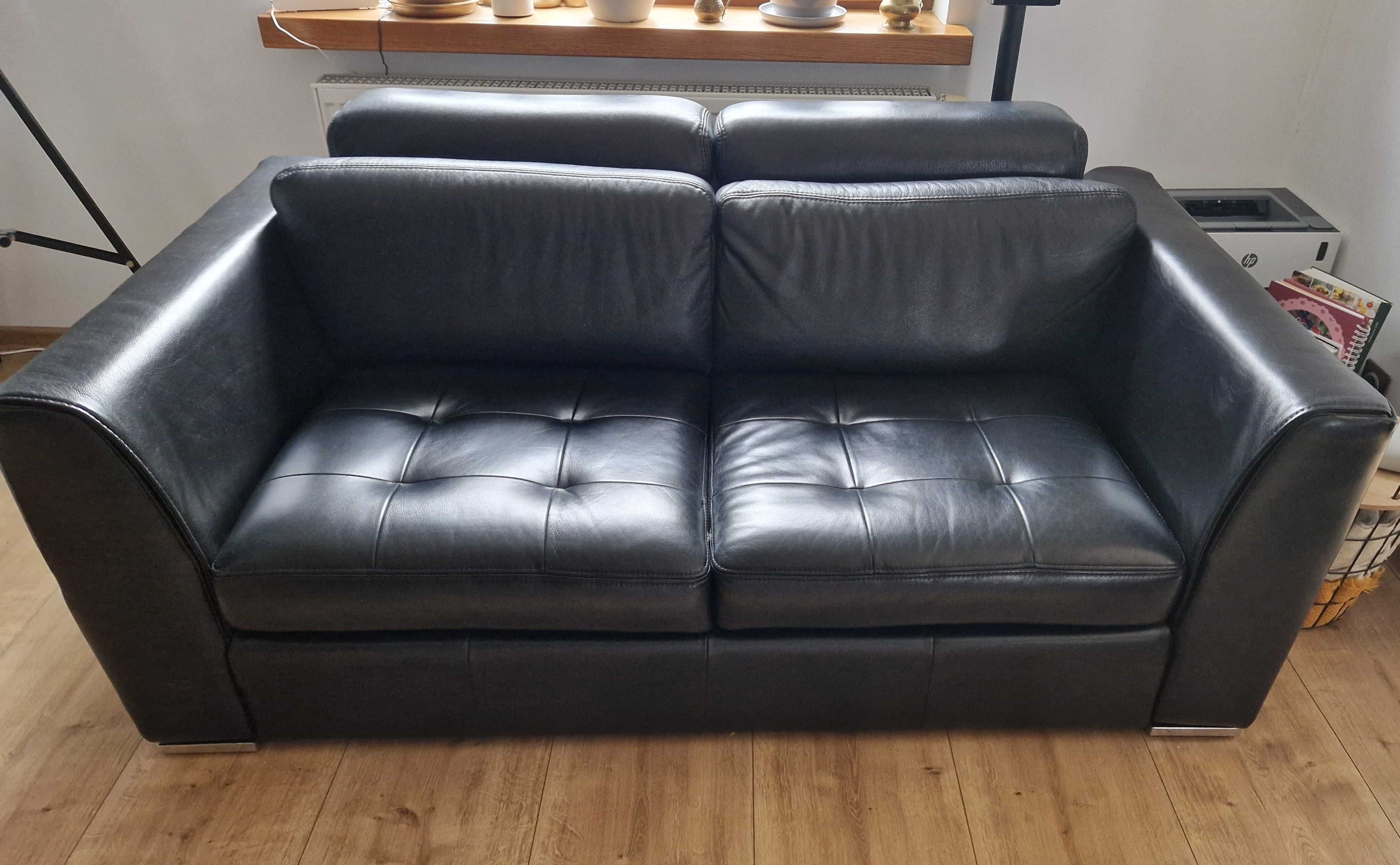 Sofa rozkładana 2F Katalia skóra gruba prestige Bydgoskie Meble