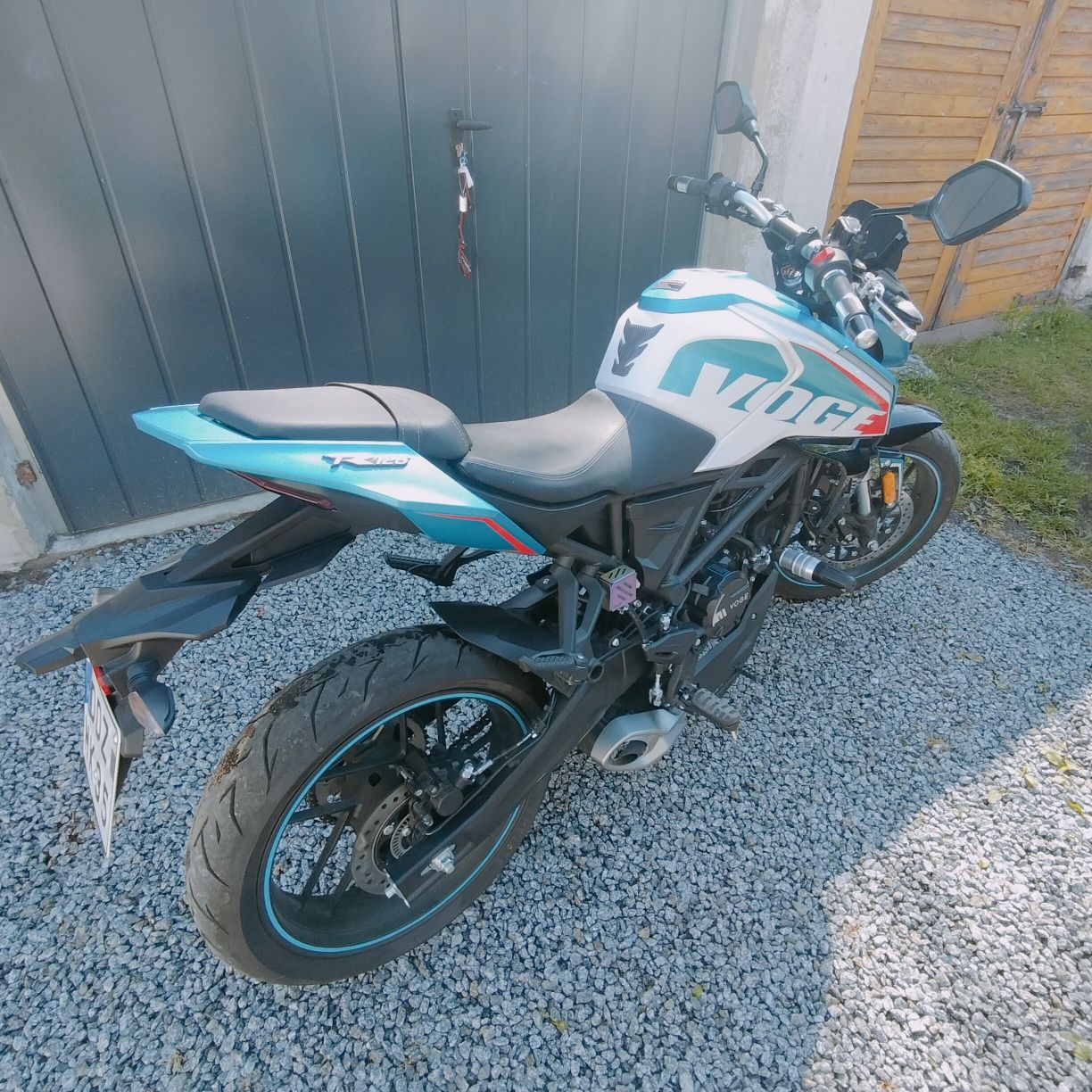Motocykl Voger 125r wazne- OC+PT