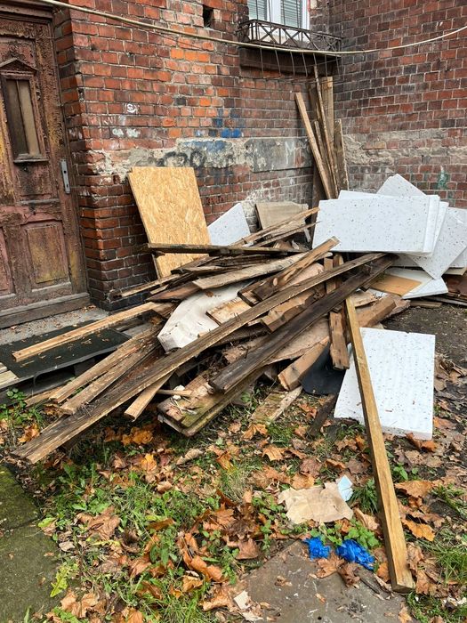 Drewno na opał oddam za darmo