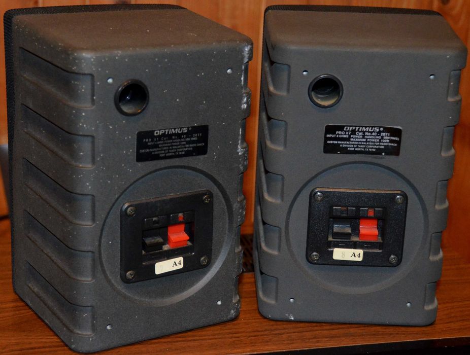 Monitory Optimus Pro X7 głośniki kolumny jak Visonik David