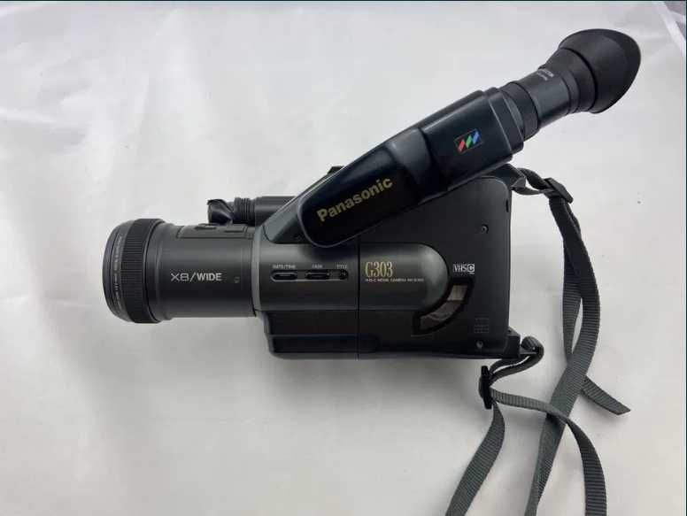 Câmera VHS-C Panasonic NV-G303, para restauro ou para peças