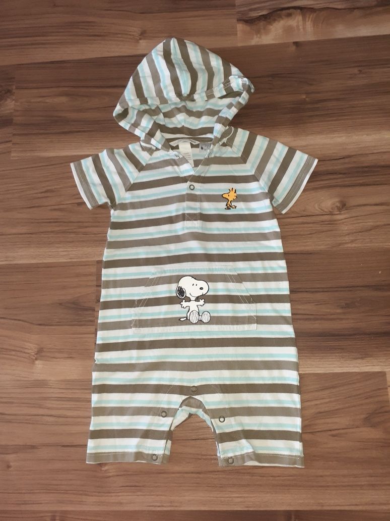 Rampers pajacyk krótki rękaw H&M 86