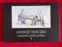 album Andrzej Mleczko "Rozmówki polsko-polskie", 160 stron