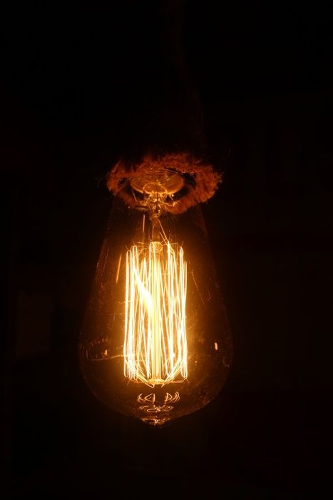 Lampa wisząca sznur, retro, vintage+2xEDISON ST- zestaw okazja!