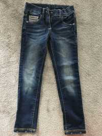 Spodnie dla dziewczynki jeansowe Bennetton