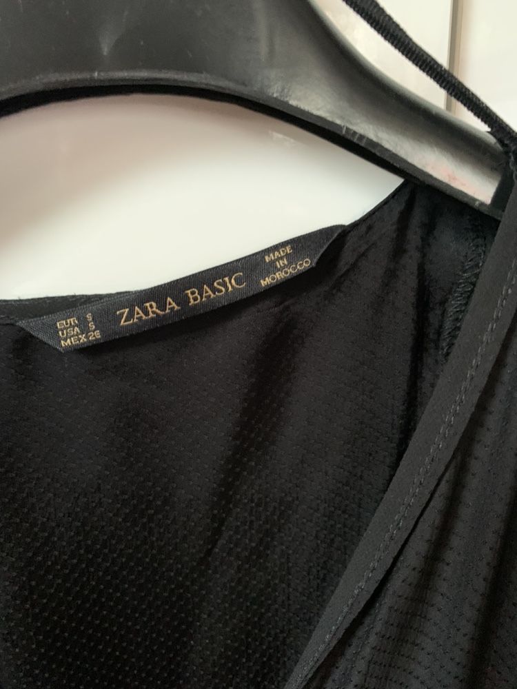 Koszula bluzka Zara S 36 otwarte plecy jak nowa