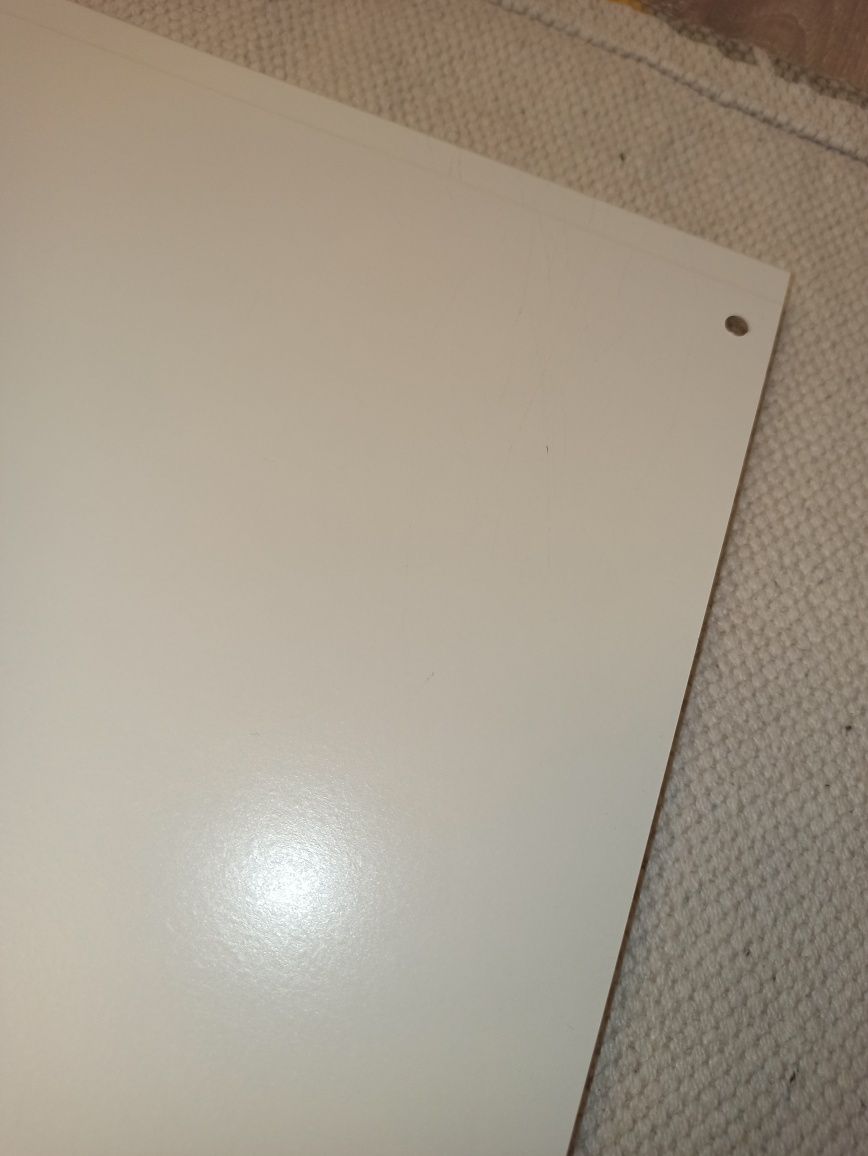IKEA półka komplement 100x58 biała 2 szt.