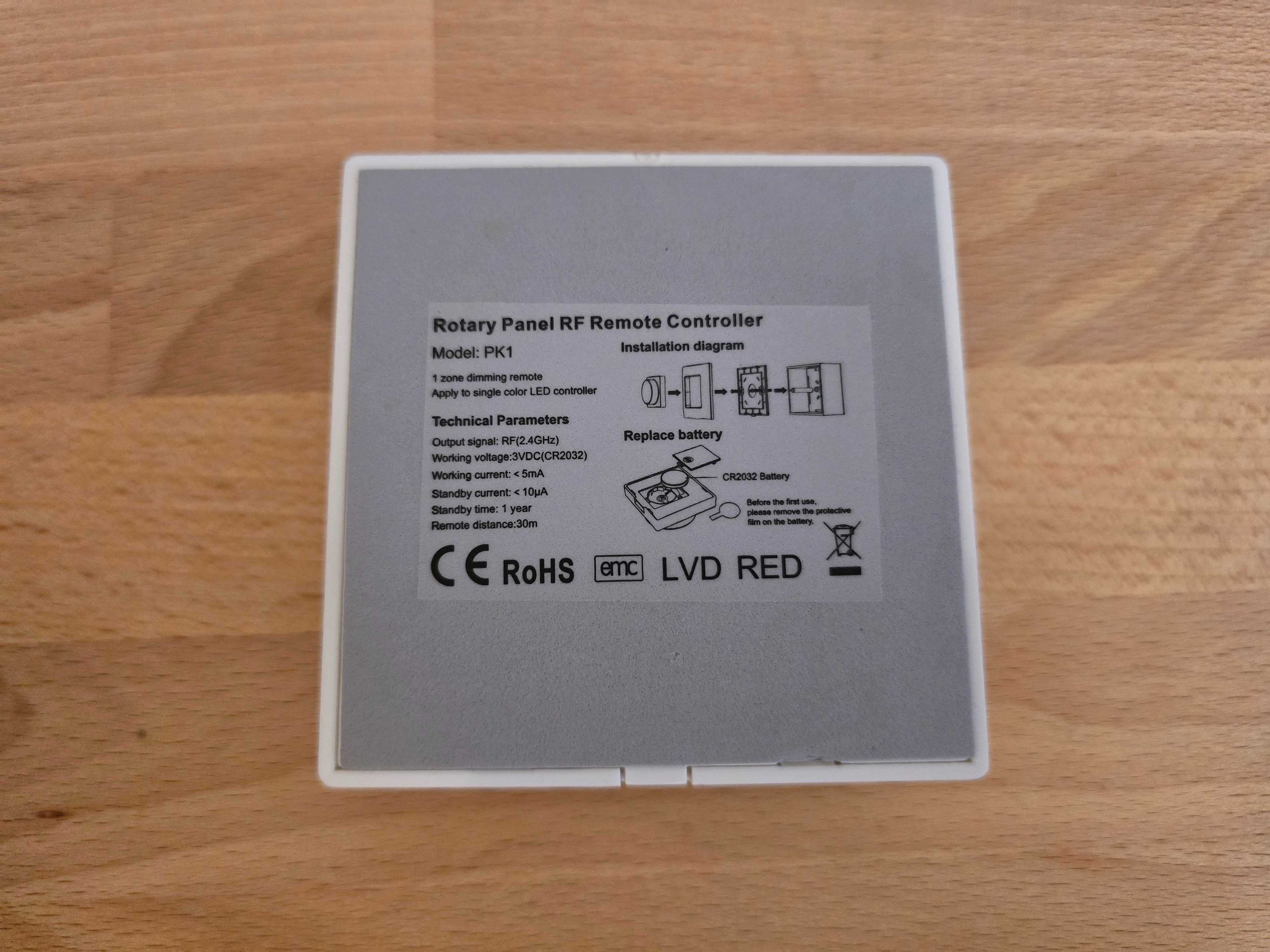 Interruptor RF Skydance PK1