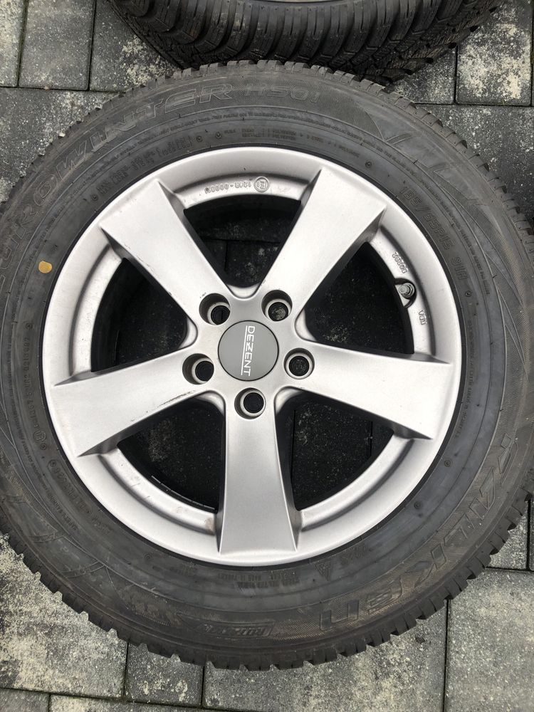 Felgi aluminiowe koła 15 astra j k mokka 5x105 falken 195/65/15