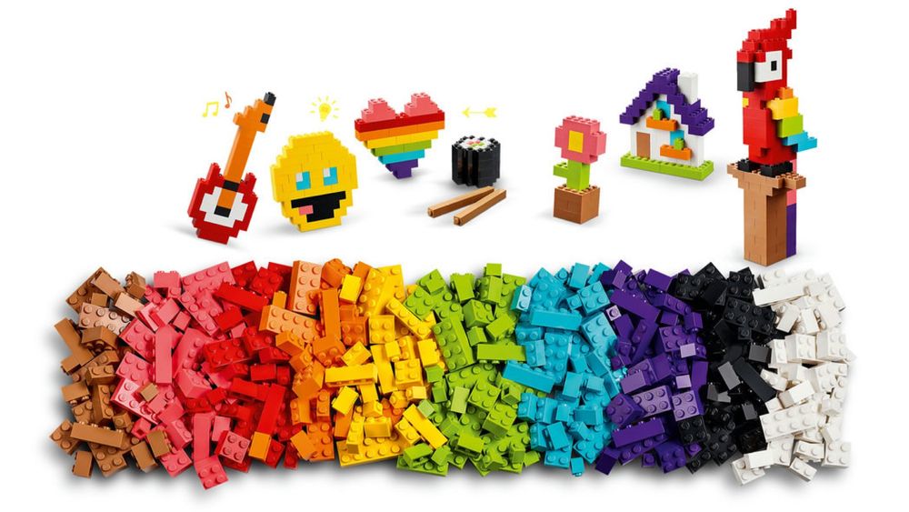 Конструктор LEGO Класика Безліч кубиків (11030) лего