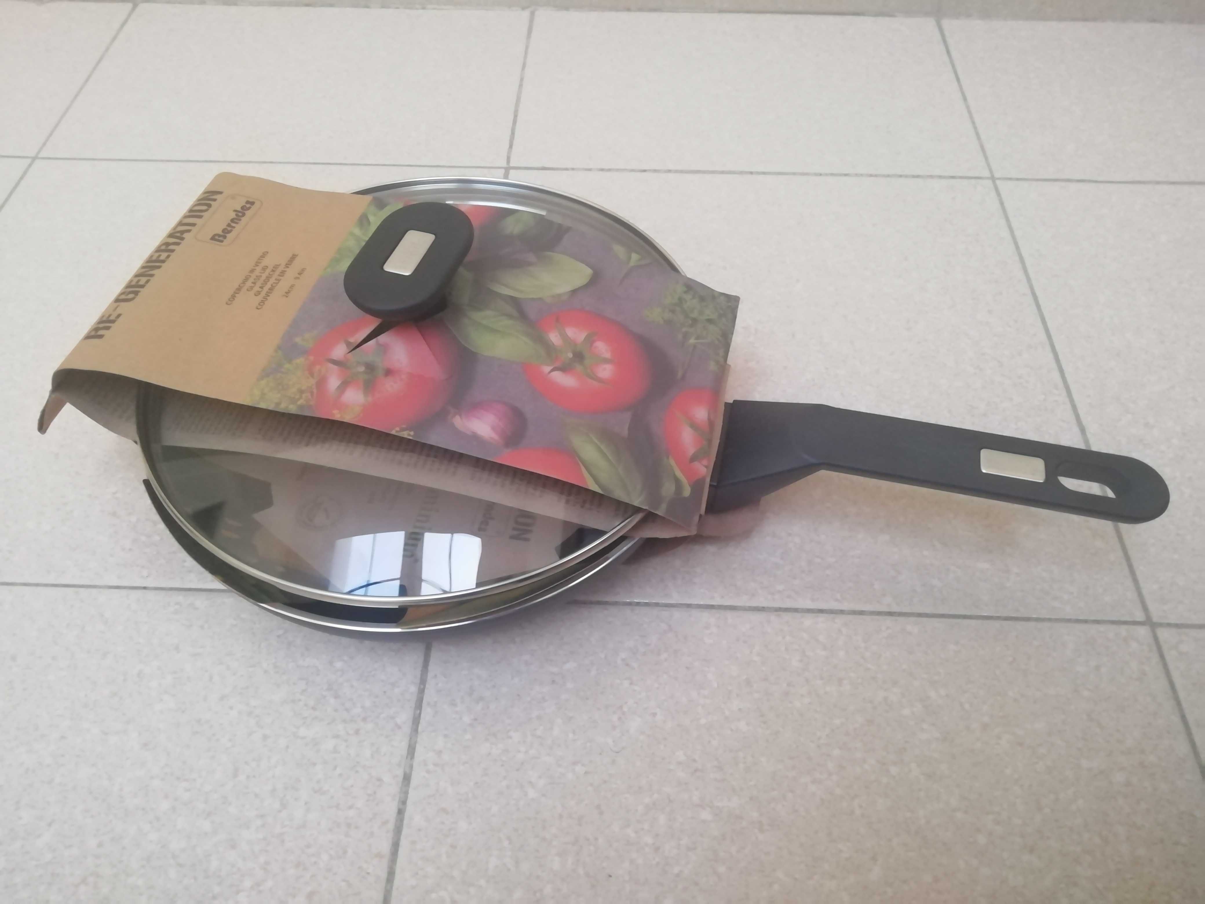 Frigidideira Berndes® Re-Generation 24 cm com Tampa (Novo)