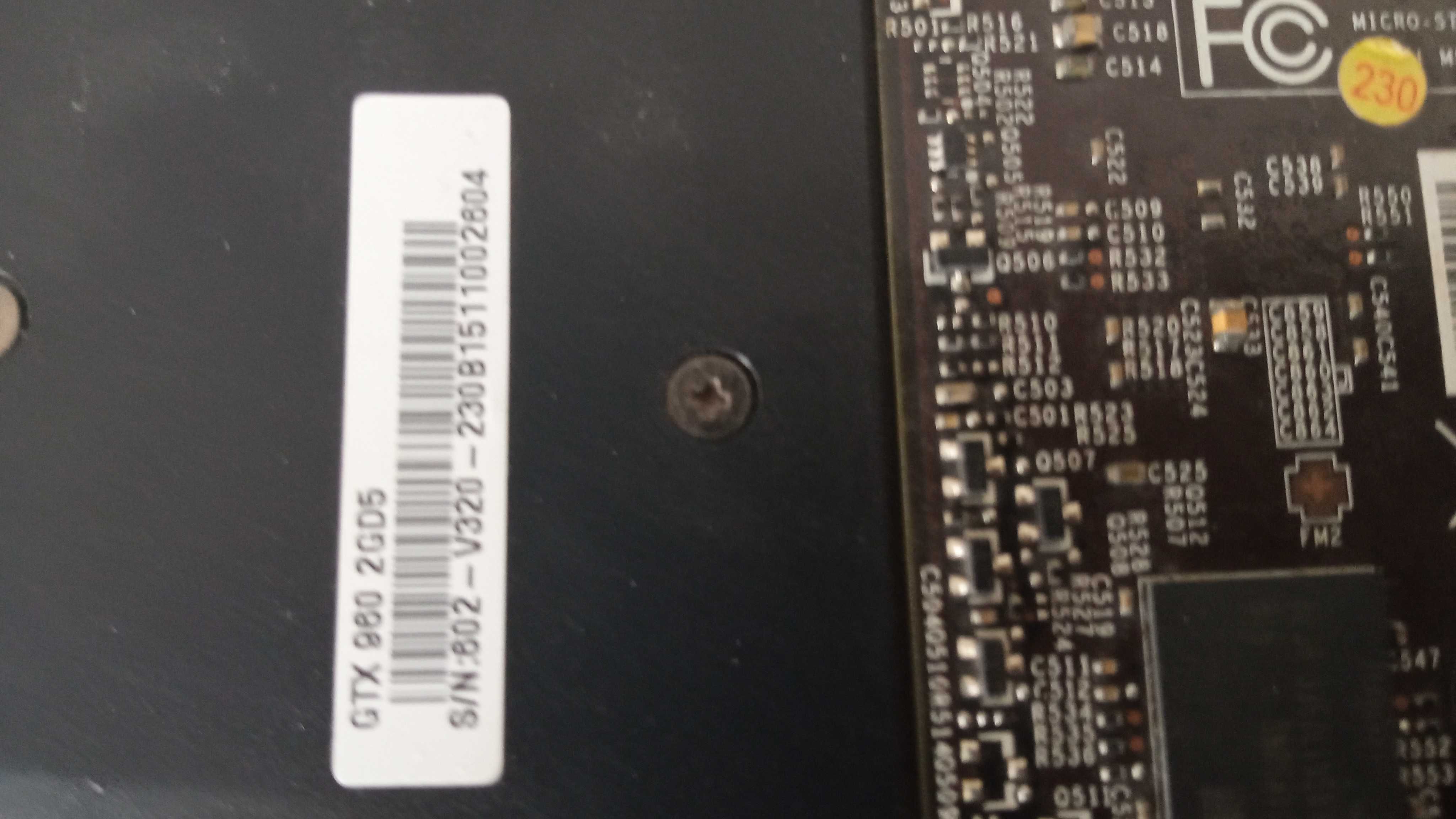 Видеокарта MSI NVIDIA GTX 960/2GB-DDR5