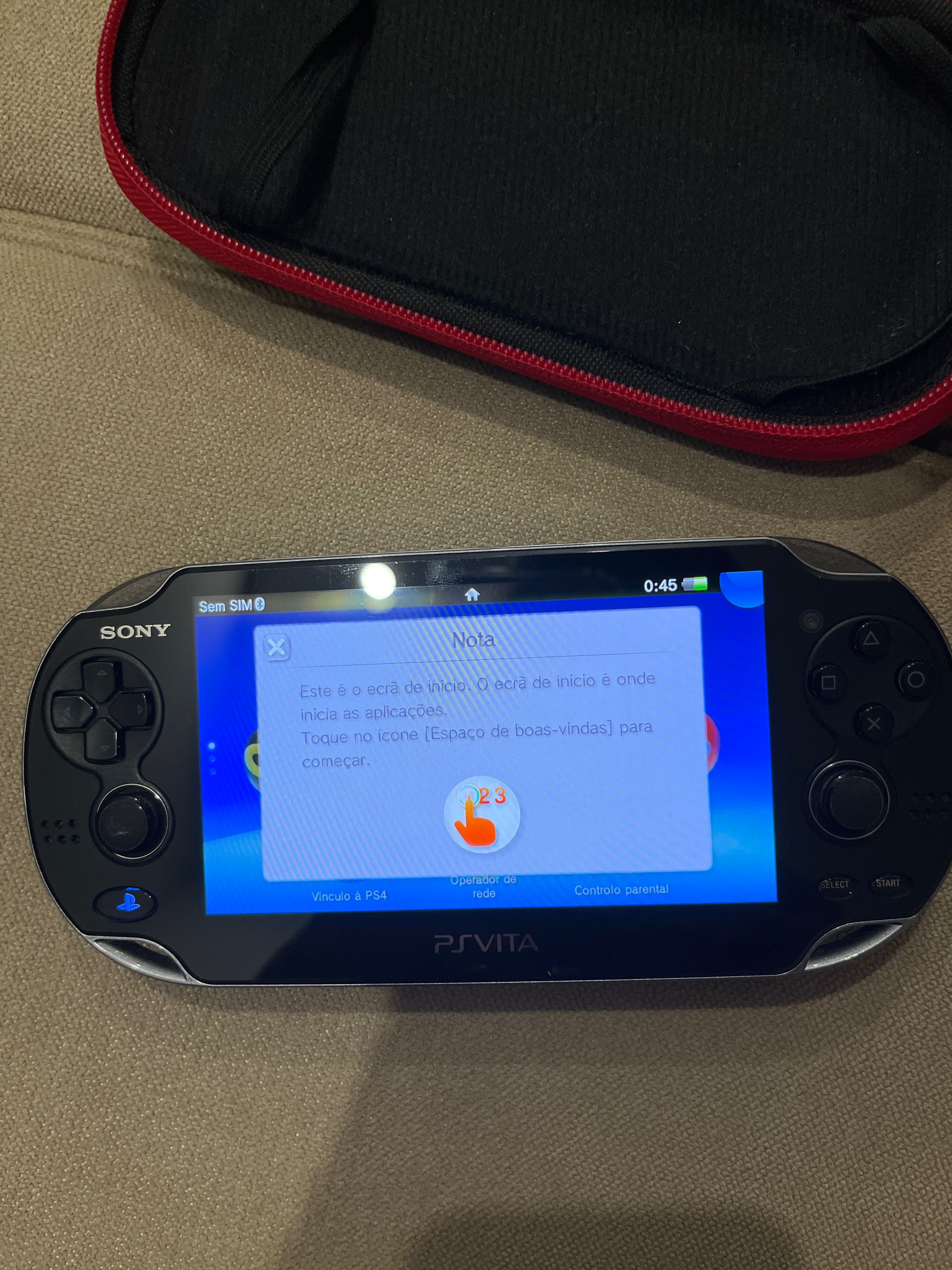 PS Vita em bom estado