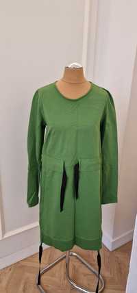 Modowa sukienka S zielona