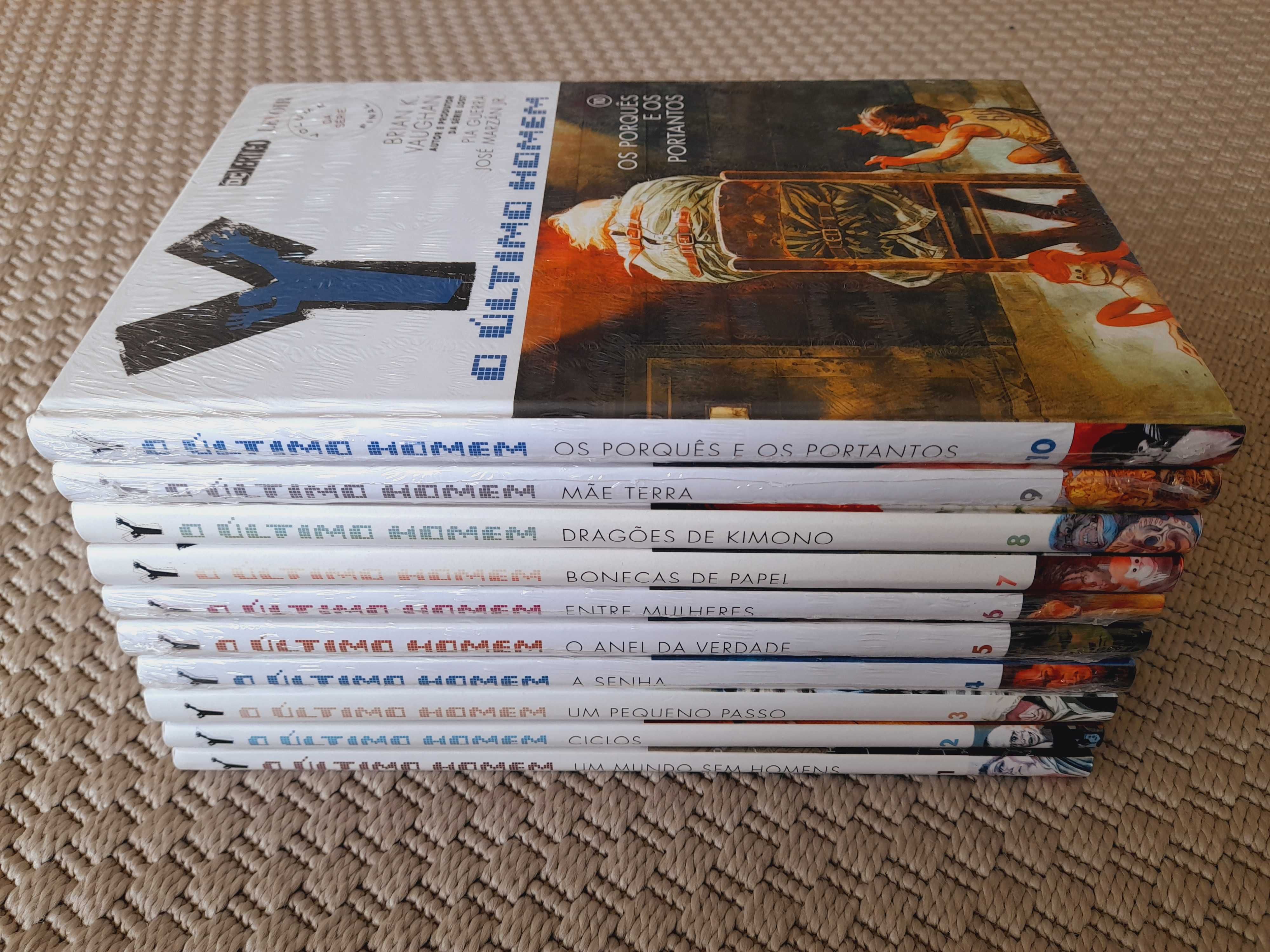 Y - O Último Homem volumes 1 a 10 (coleção completa)