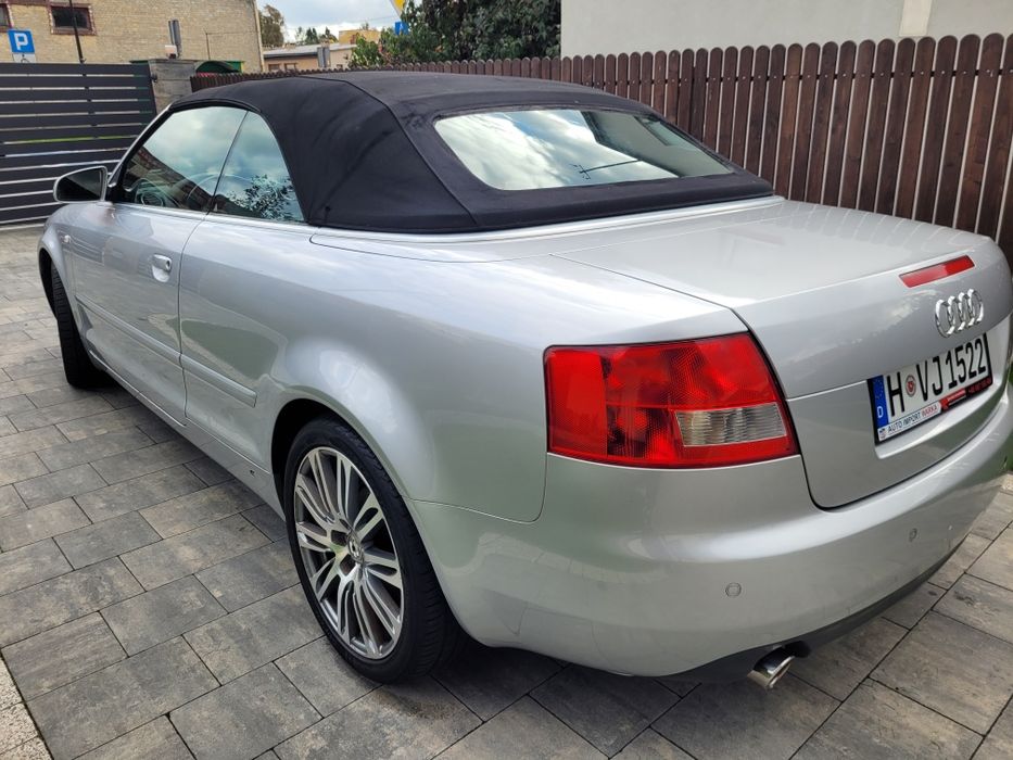 Audi a4 b6 CABRIO Europa sprowadzony / zamiana