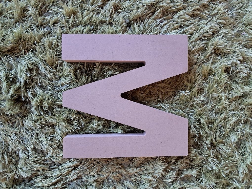Letras de MDF, novas 145mm altura