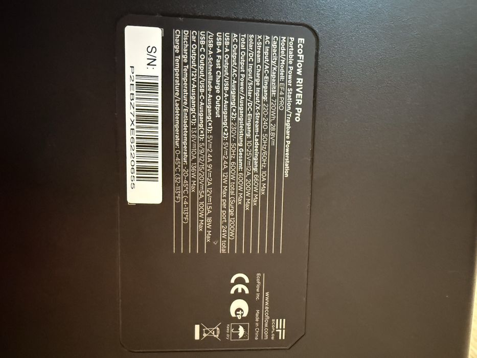 Ecoflow River Proзарядна станція