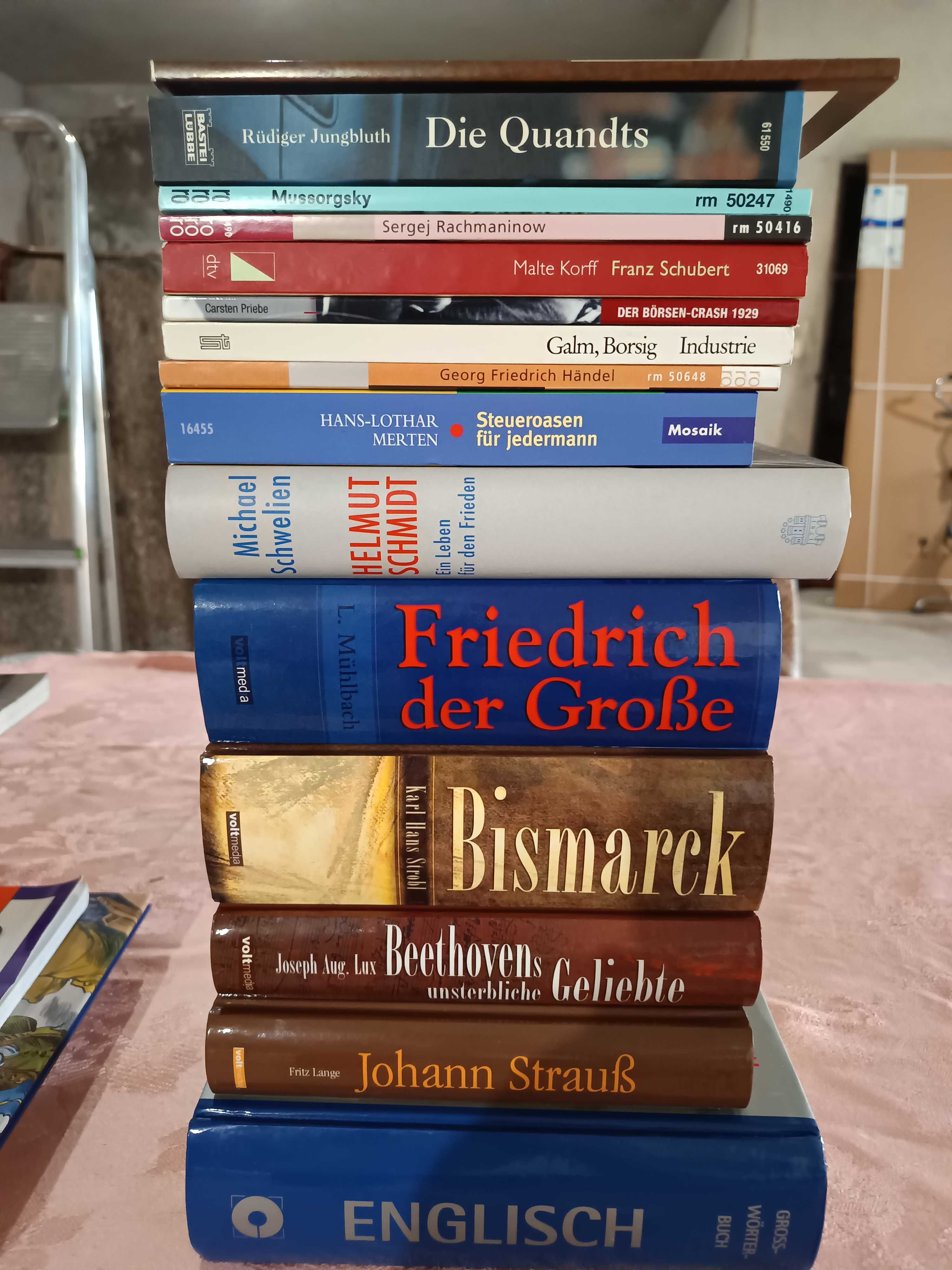 Lote livros em Alemão