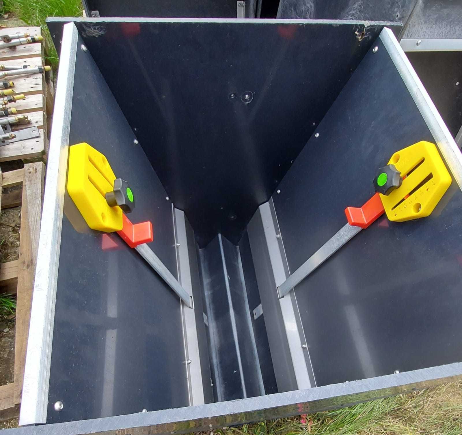 Karmnik skrzynkowy dla świń warchlak 2x3 stanowiskowy import Holandia
