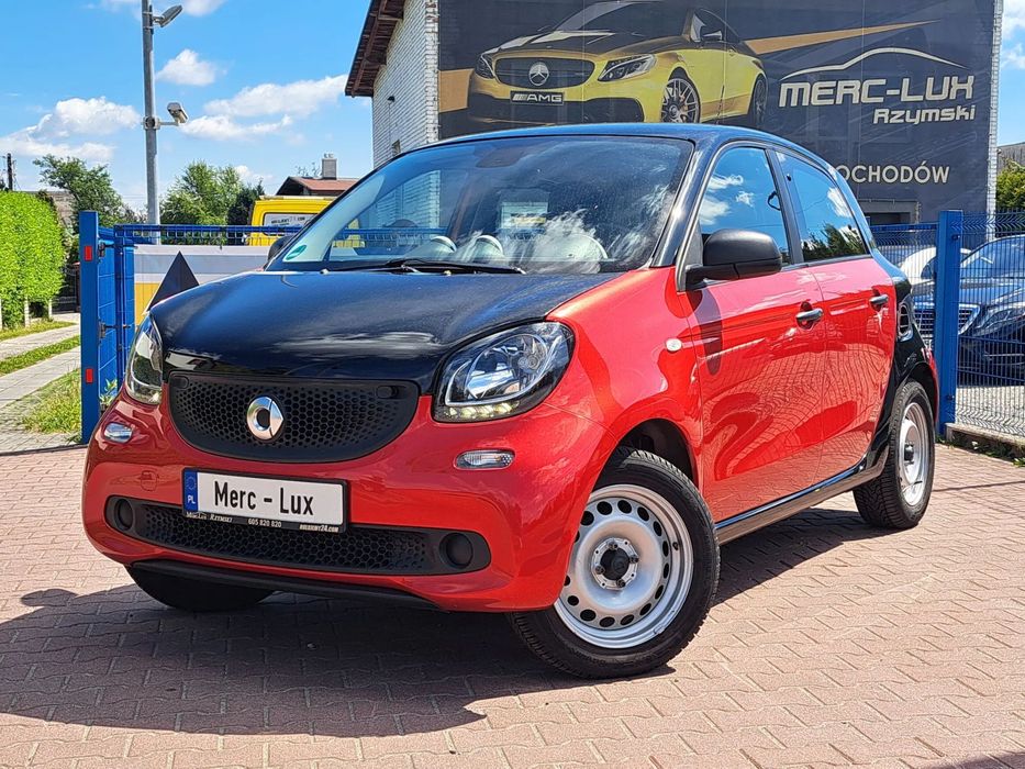 Smart Forfour Oszczedny / Klimatyzacja/ Zadbany / Merc - Lux