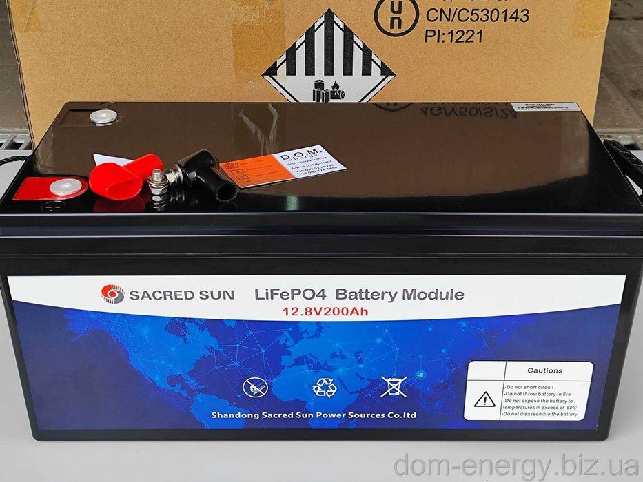 Аккумулятор Литий-ферум-фосфатный 200 Ah Ач 12v В LiFePo4 батарея АКБ