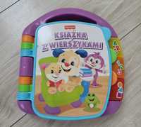 Książka z wierszykami Fisher Price