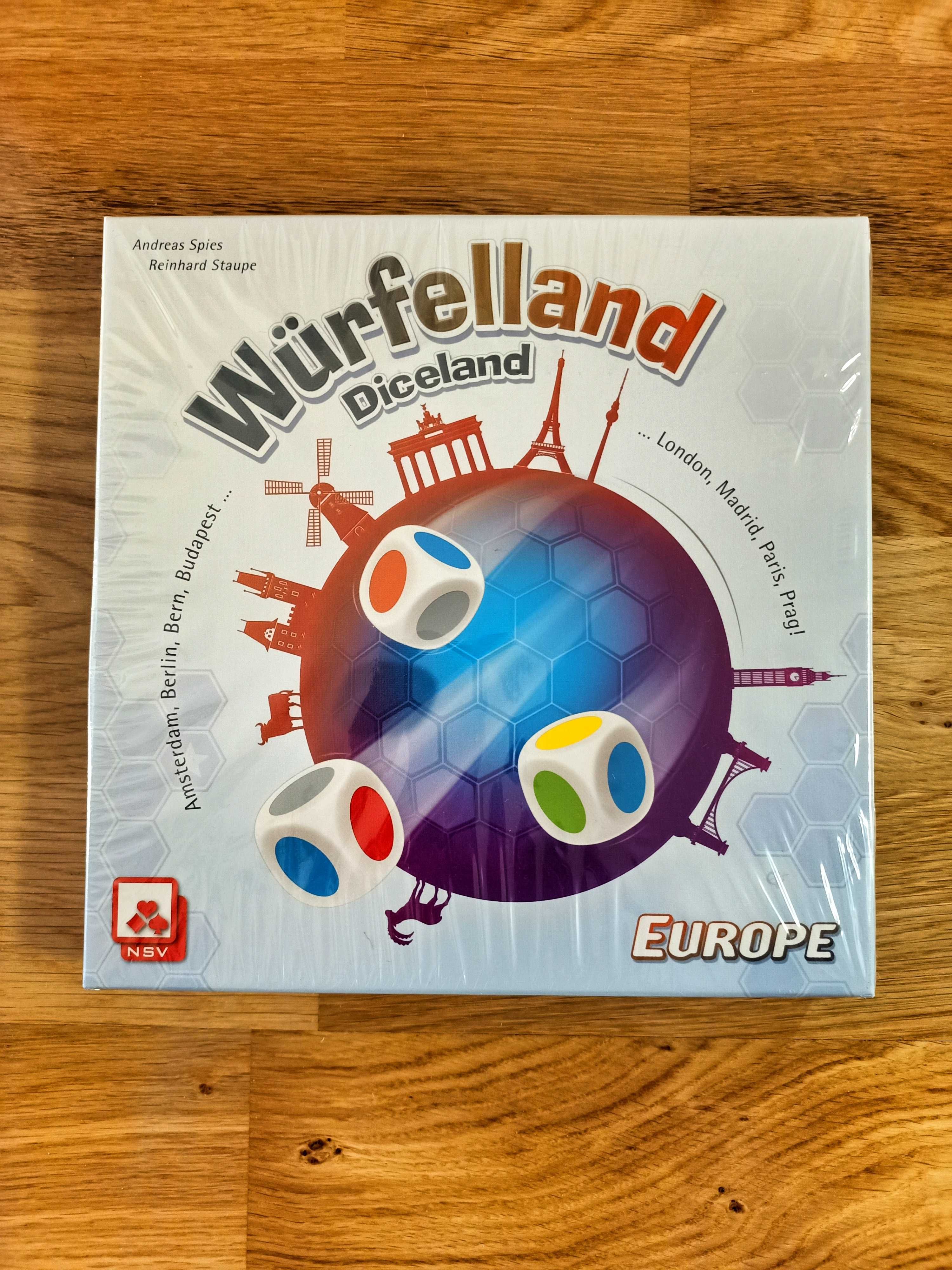 DICELAND: EUROPE / WURFELLAND: EUROPE - gra plansz [PL] [nowa w folii]