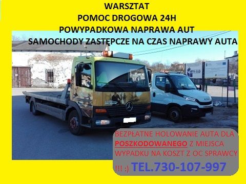 TANIO ! Pomoc Drogowa 24H &Warsztat & Holowanie z OC &Laweta& Skup Aut