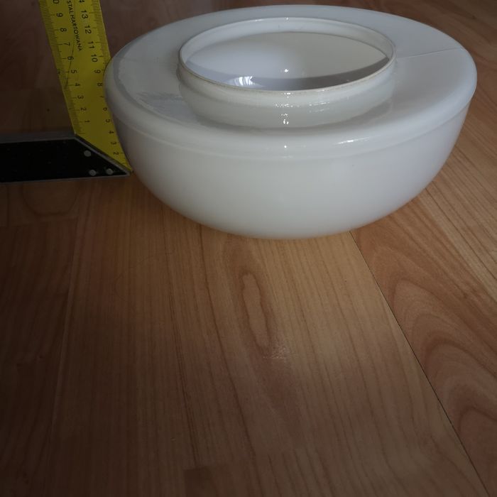 Klosz  plafon biały 10x25x14 z PRLu