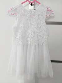 Sukienka sukieneczka koronkowa Sinsay rozmiar 104