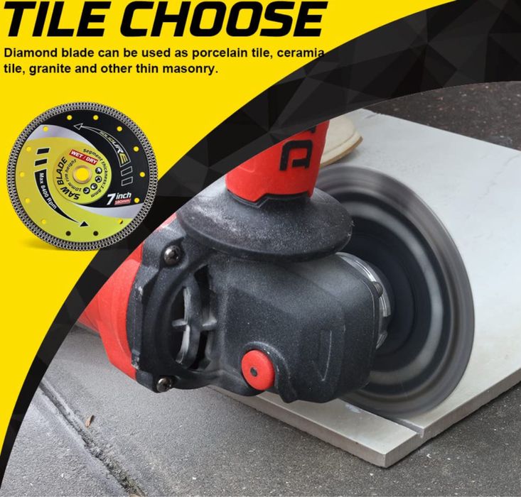 Solidure Diamentowa tarcza do płytek 180 x 22.3 x 10 mm