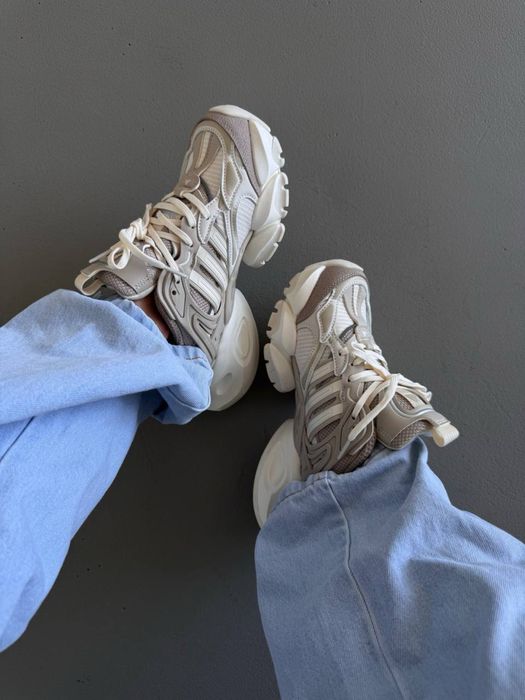 БЕЗ ПЕРЕДОПЛАТ‼️ жіночі кросівки Adidas xlg runner BEIGE / WHITE