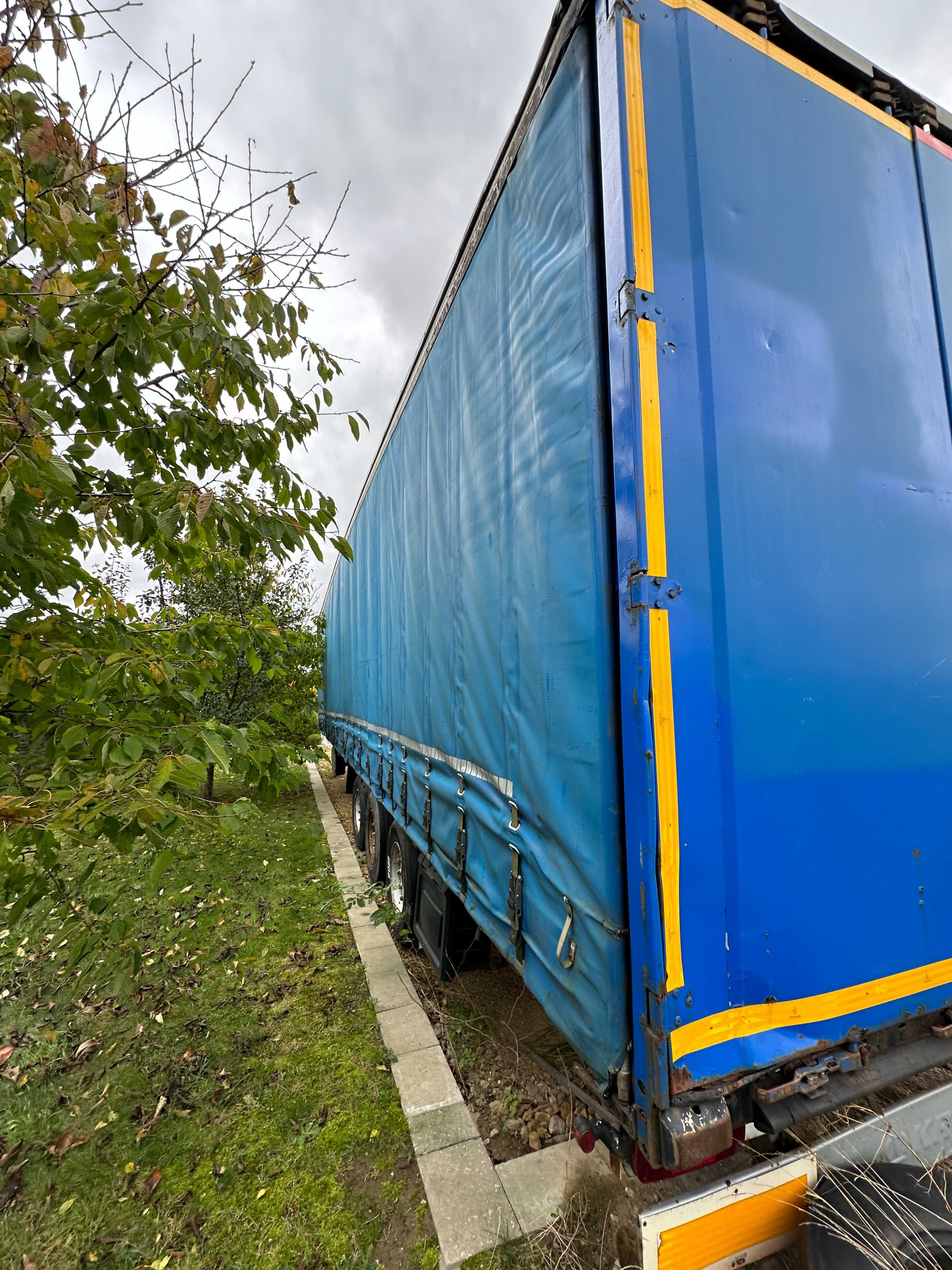naczepy  Fliegl SDS350 Krone SDP 27 firanka podnoszona mega