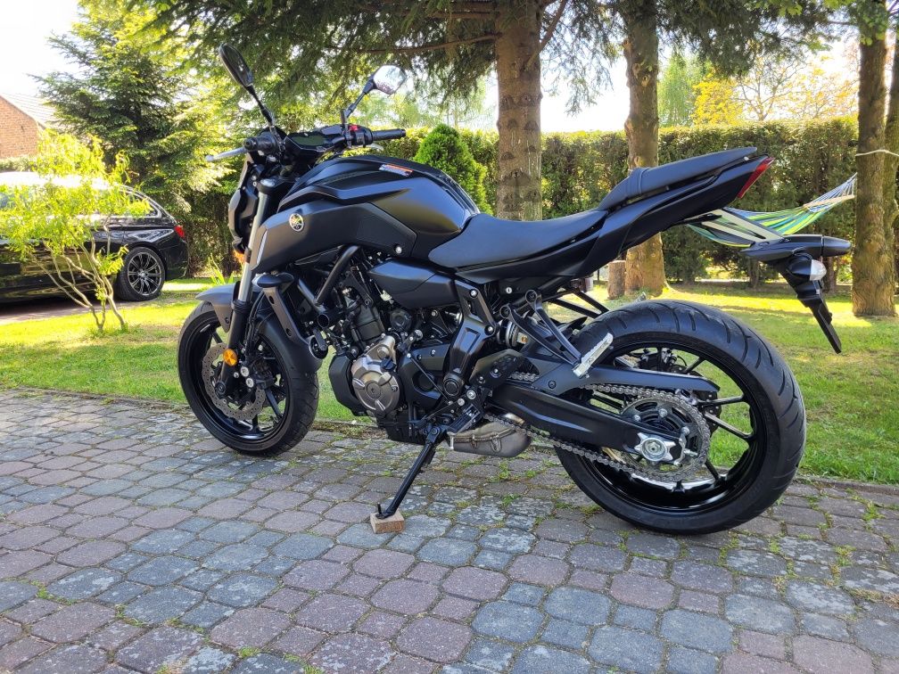 Yamaha MT07 2020r, mały przebieg, A2, Gwarancja!!!