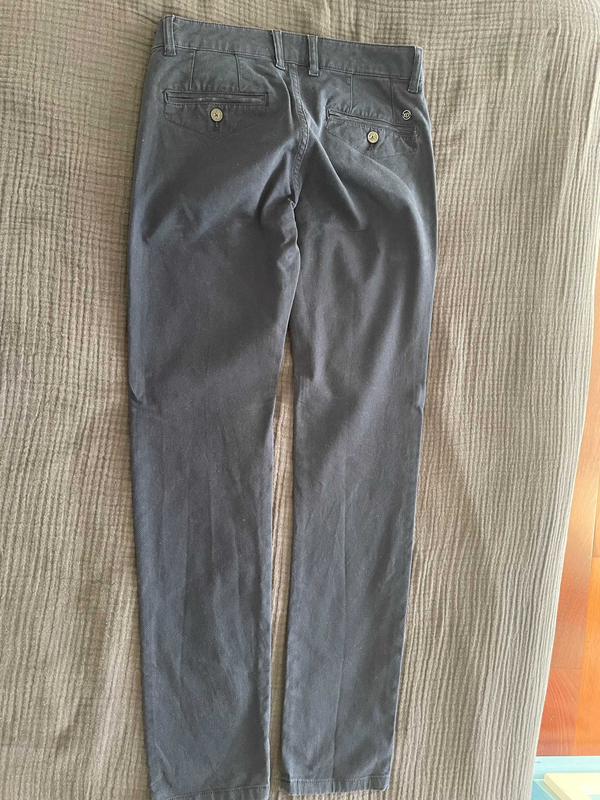Calças | Easy Wear | 36 - Azul