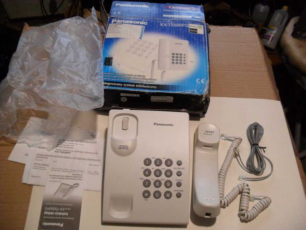 Telefon stacjonarny Panasonic nowy nie używany