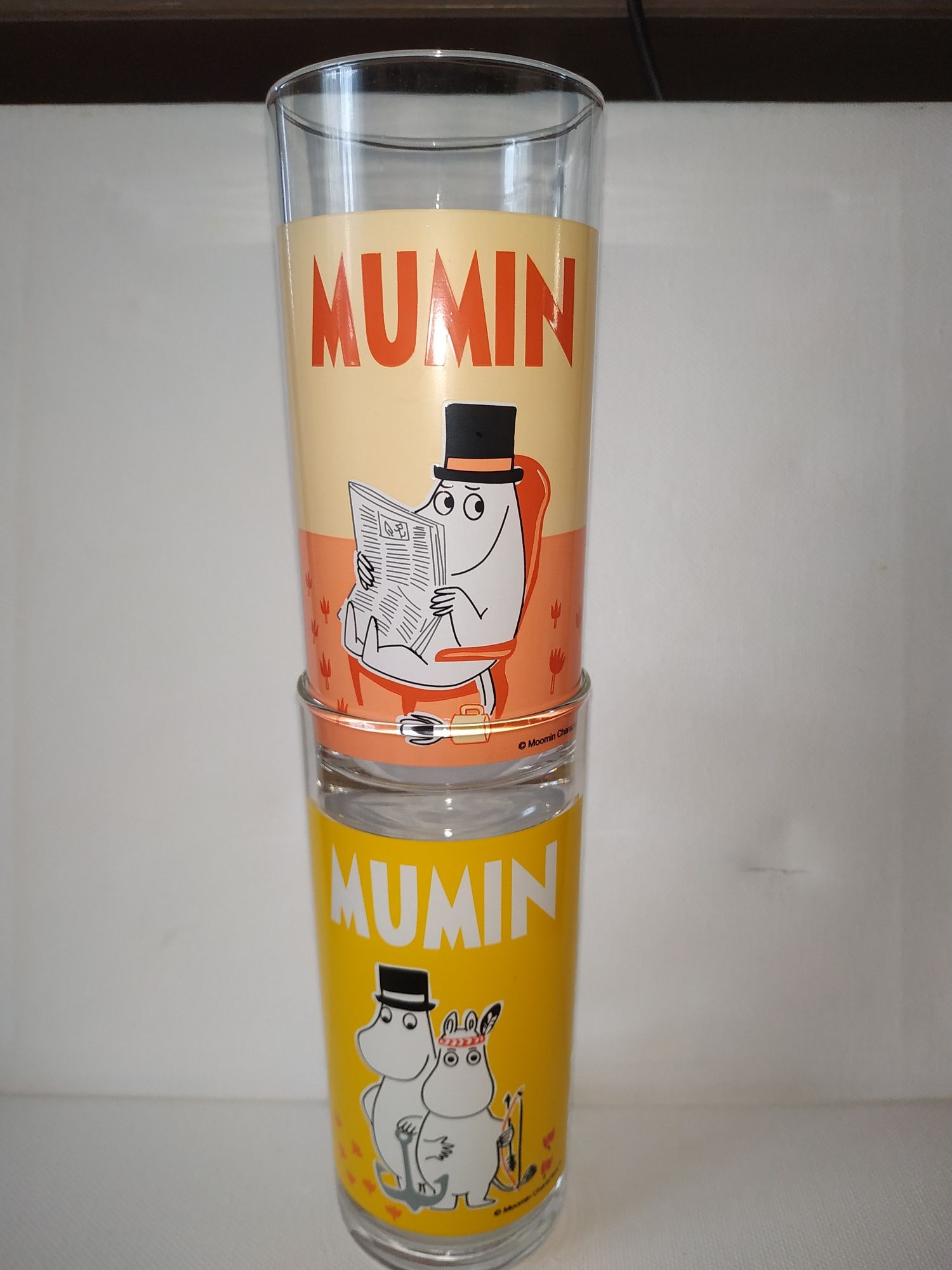 Szklanki Muminki MOOMIN Characters nowe śliczne MUMIN