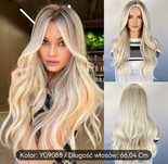Peruka damska blond