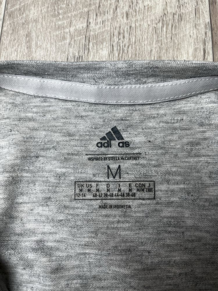 Футболка Adidas размер М оригинал dri-fit спортивная big loго бег run