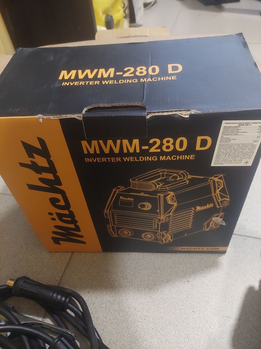 Продам зварку Machtz mwm 280d