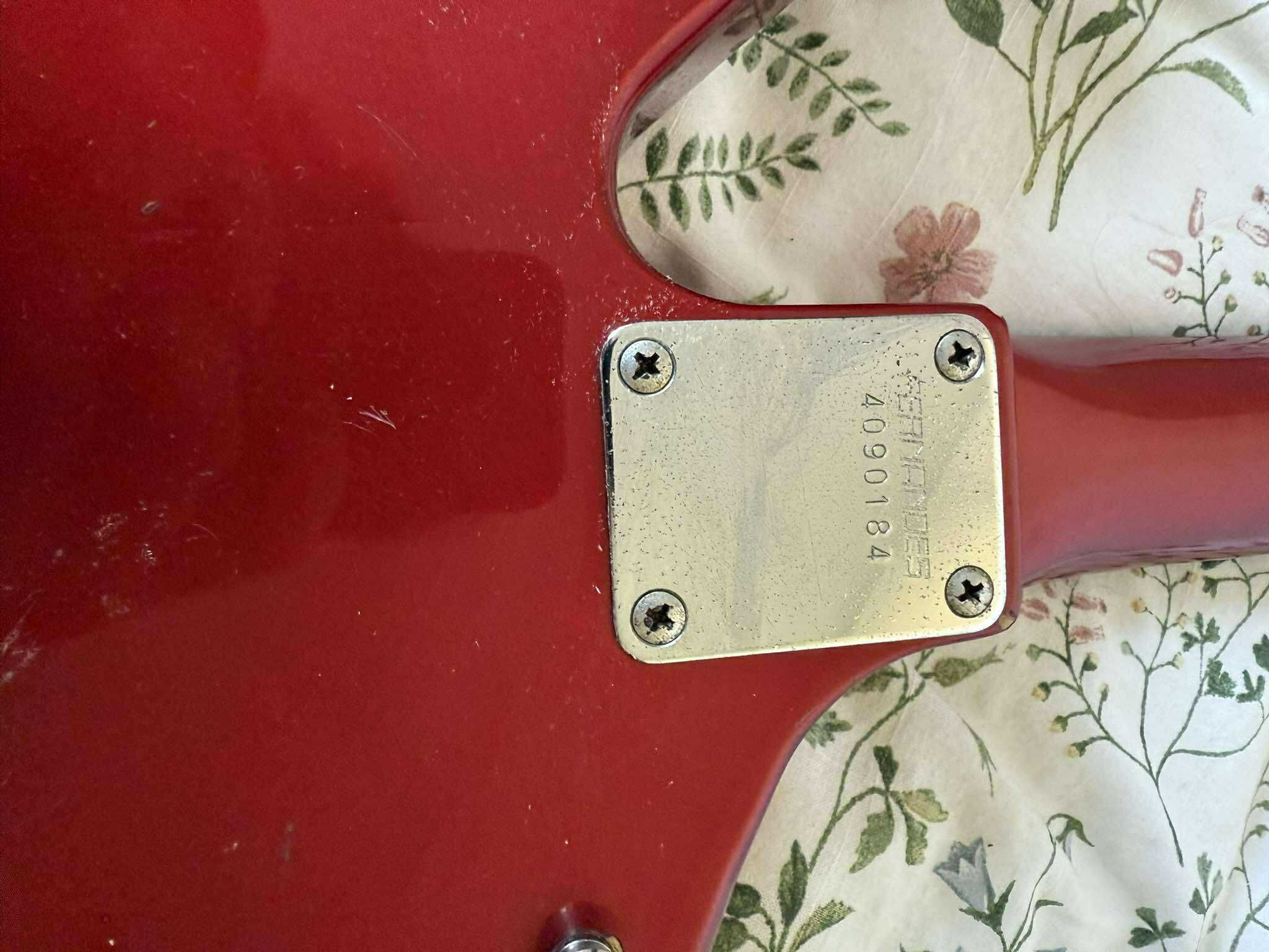 Gitara Basowa Fernandes BXB-55 + pokrowiec