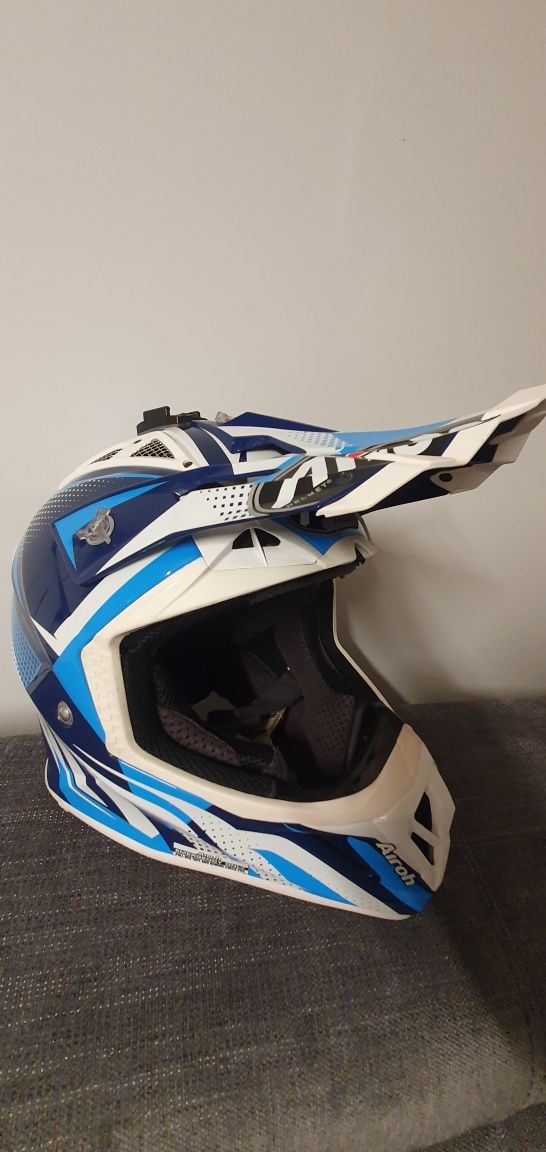 AIROH AVIATOR 2.2 FLASH BLUE MX kask quad avt rozmiar xl