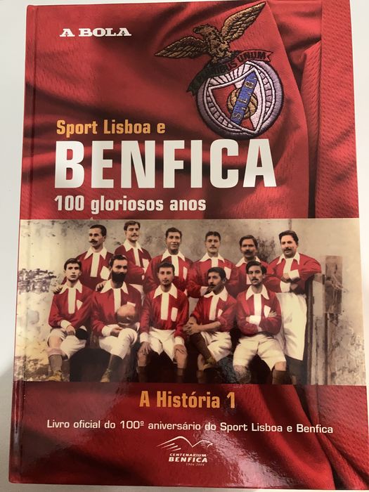 Livro oficial do 100 aniversario do SLB