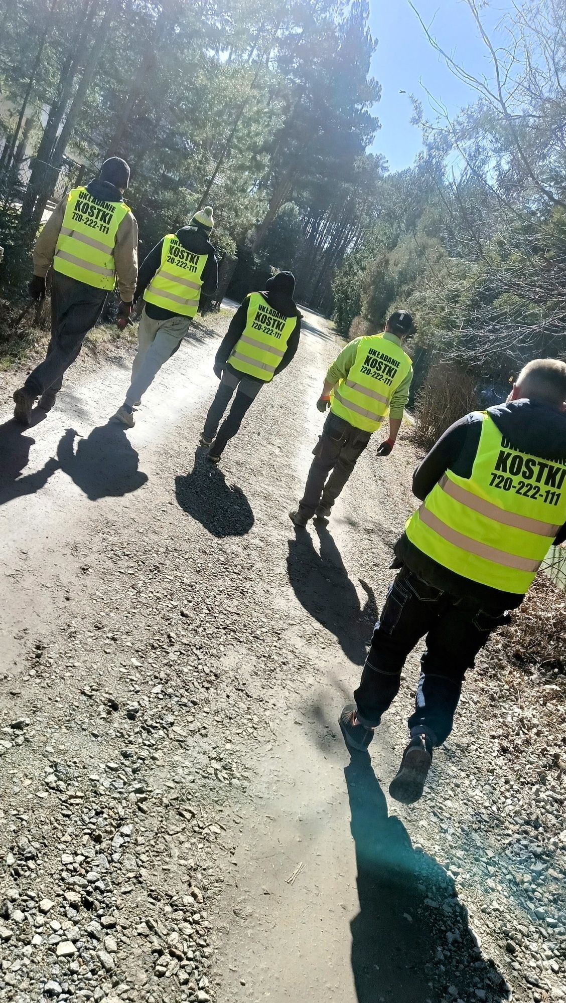 Kostka brukowa - Układanie kostki - Brukarstwo - Własny Hds i Koparka