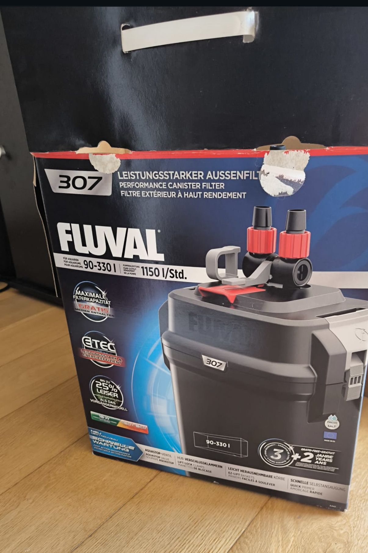 Aquário com Mesa Filtro e Termoestato