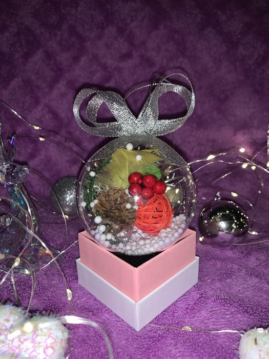 Новорічні прикраси на ялинку